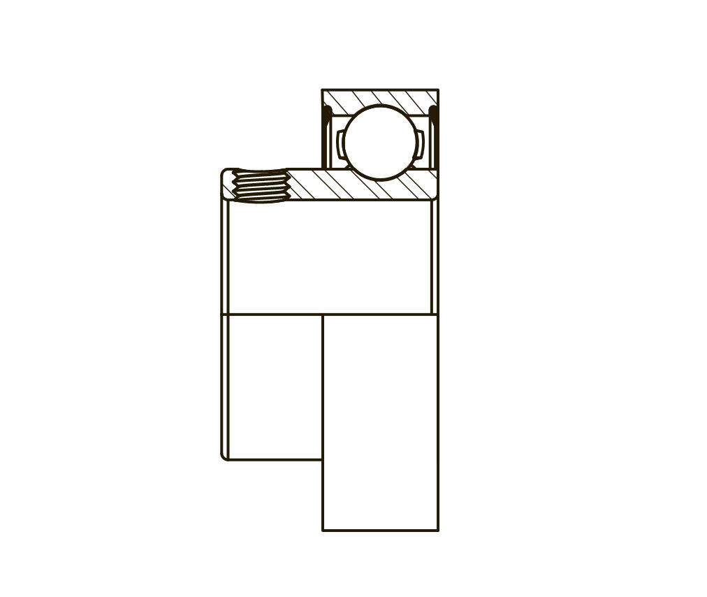 Mounted Ball Bearing Insert - Standard Duty Units